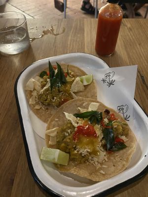 El vegan tacos   at The Mexican - Port Douglas in Port Douglas