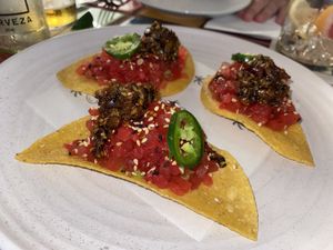 Watermelon tostaditas  at The Mexican - Port Douglas in Port Douglas