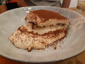 Dessert / Tiramisu at Pizzi & Dixie in Madrid