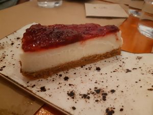 Dessert / Cheescake at Pizzi & Dixie in Madrid