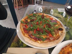 Pizza dixie at Pizzi & Dixie in Madrid