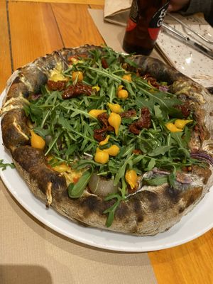 Dixie pizza at Pizzi & Dixie in Madrid