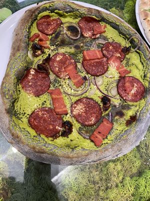 Pepperoni pizza  at Pizzi & Dixie in Madrid