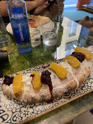 Calzone dulce 🍫  at Pizzi & Dixie in Madrid