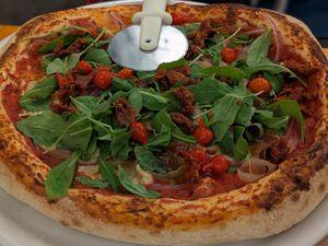 Pizza Dixie at Pizzi & Dixie in Madrid