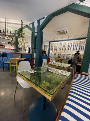 Inside  at Pizzi & Dixie in Madrid