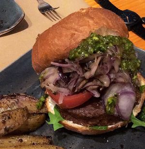 Beyond Burger  at Pizzi & Dixie in Madrid