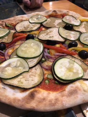 Pizza hortelana  at Pizzi & Dixie in Madrid