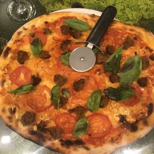 Beyond sausage pizza  at Pizzi & Dixie in Madrid