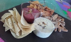 Veggie pâtés at NTK La Taska de N in Madrid