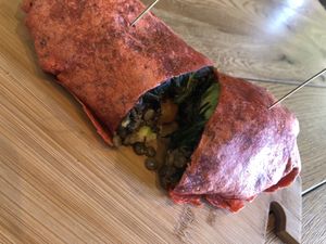 Vegan breakfast wrap 🌱 at Lola's Cafe in Ladera Ranch