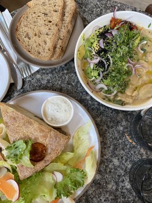 Lima bean special at Bana in Tel Aviv