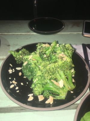 Broccoli  at Bana in Tel Aviv
