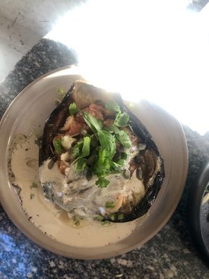 Eggplant  at Bana in Tel Aviv