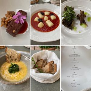 Dinner  at Vegan Agrivilla I Pini in San Gimignano