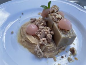 Lunch - Dessert  at Vegan Agrivilla I Pini in San Gimignano