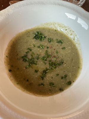 Soup   at Vegan Agrivilla I Pini in San Gimignano