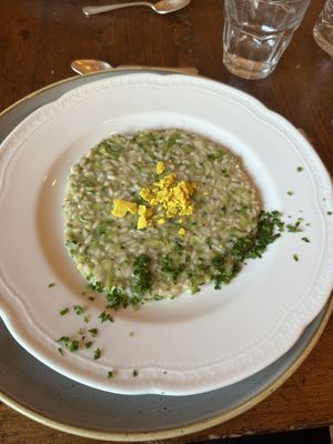 Risotto   at Vegan Agrivilla I Pini in San Gimignano