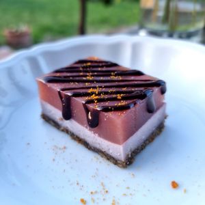 Dessert at Vegan Agrivilla I Pini in San Gimignano