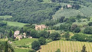 I pini (central) at Vegan Agrivilla I Pini in San Gimignano