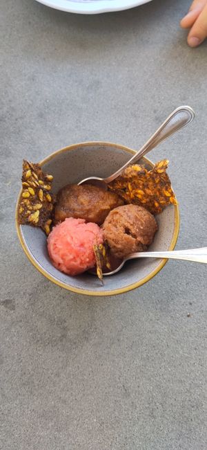 Mix and Match Sorbet and ice cream at Vegan Agrivilla I Pini in San Gimignano