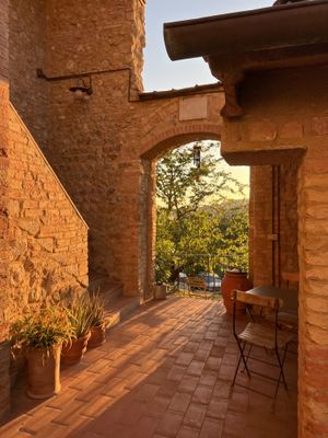   at Vegan Agrivilla I Pini in San Gimignano