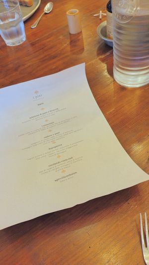 Dinner Menu on this day 🍀 at Vegan Agrivilla I Pini in San Gimignano
