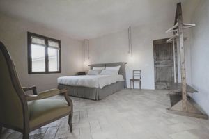 Agrivilla i pini San Gimignano. New Rooms & Suites out of natural materials.  at Vegan Agrivilla I Pini in San Gimignano