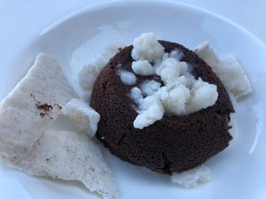Lavacake at Vegan Agrivilla I Pini in San Gimignano