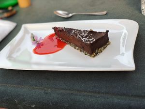 Dessert for Dinner  at Vegan Agrivilla I Pini in San Gimignano