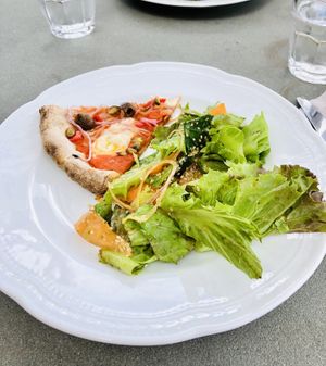 🌱🍕 at Vegan Agrivilla I Pini in San Gimignano