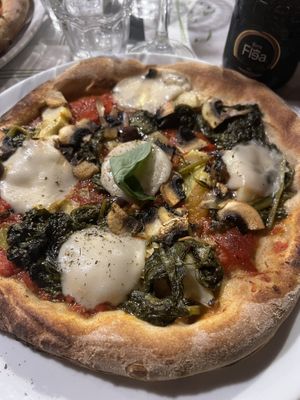 Verdure e mozzarisella  at La Taverna di Pulcinella in Pisa