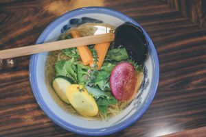 The most amazing gluten free vegan ramen at Afuri - Shibuya in Tokyo