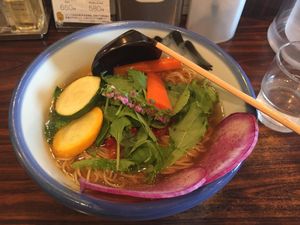 Vegan ramen at Afuri - Shibuya in Tokyo