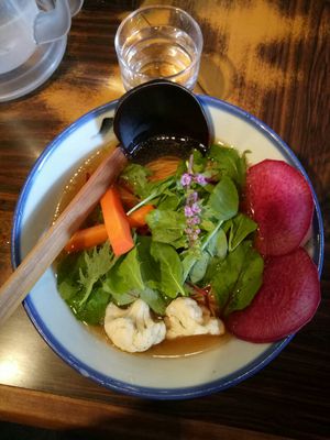 Vegan ramen at Afuri - Shibuya in Tokyo