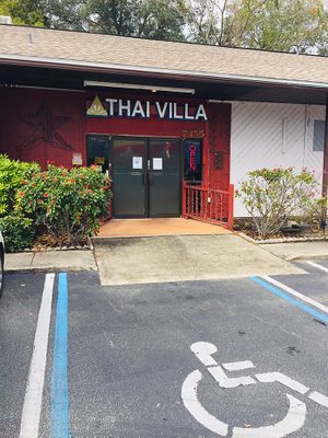 Entrance at Thai Villa  in Winter Park