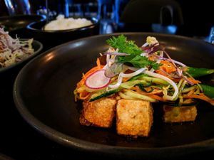 Vegan Set, Course 5 - Tofu at Ebisu in Auckland