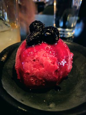Vegan Set, Course 6 - Sorbet at Ebisu in Auckland