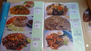Menu at Jai Sai in Sakhon Nakhon