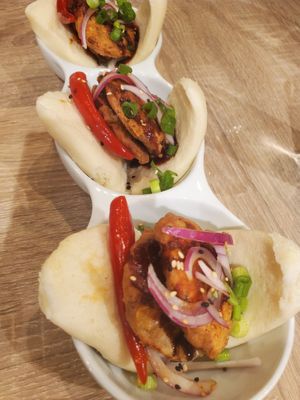 Fried Chickn Bao at Beyond Sushi in New York City