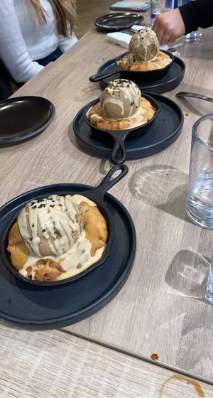 Vegan dessert cookie😍 at Beyond Sushi in New York City