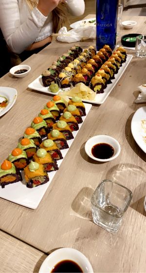 Plant based sushi 😍 at Beyond Sushi in New York City
