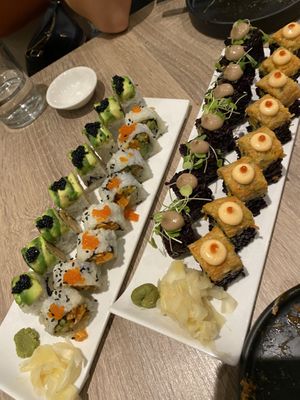 Amazing sushi  at Beyond Sushi in New York City