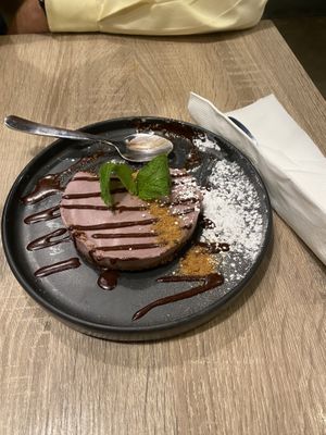 Cheesecake at Beyond Sushi in New York City