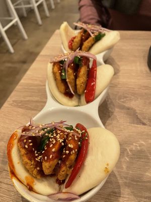 Yummy buns  at Beyond Sushi in New York City