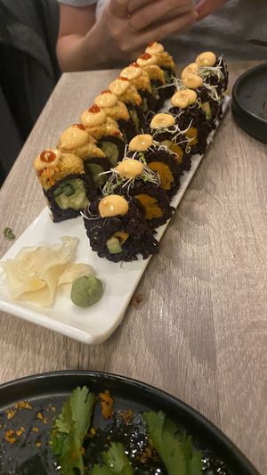 Special rolls  at Beyond Sushi in New York City