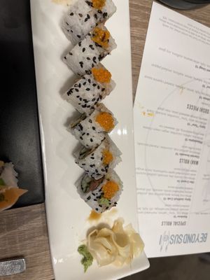 Spicy Tuna Roll  at Beyond Sushi in New York City
