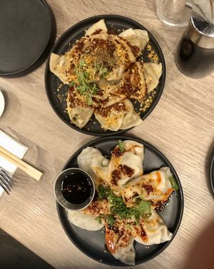 Dreamy Dumplings 🥟   at Beyond Sushi in New York City