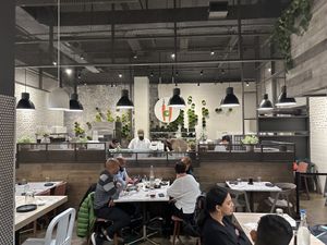 The kitchen   at Beyond Sushi in New York City