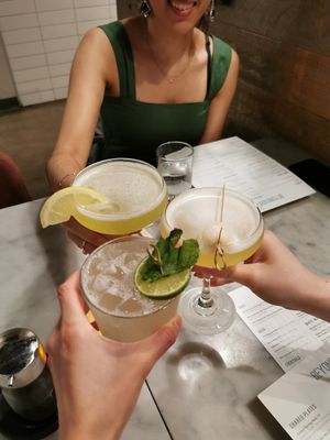 Cocktails at Beyond Sushi in New York City